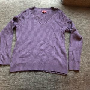 🍂LAST CHANCE: Merona ribbed v-neck sweater